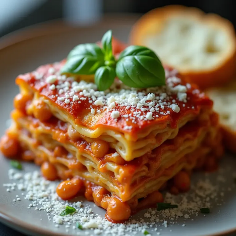 Butter Bean Lasagna: 8 Irresistible Layers of Healthy Goodness 8 butter bean lasagna