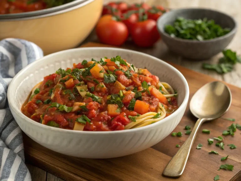 veggie pasta sauce