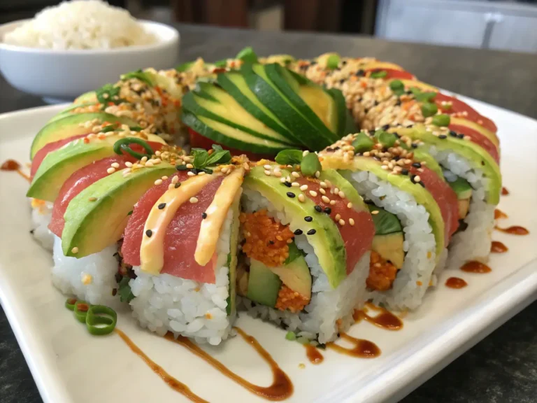 Volcano Roll Sushi