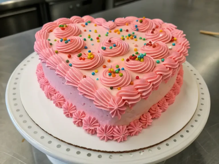 heart cake