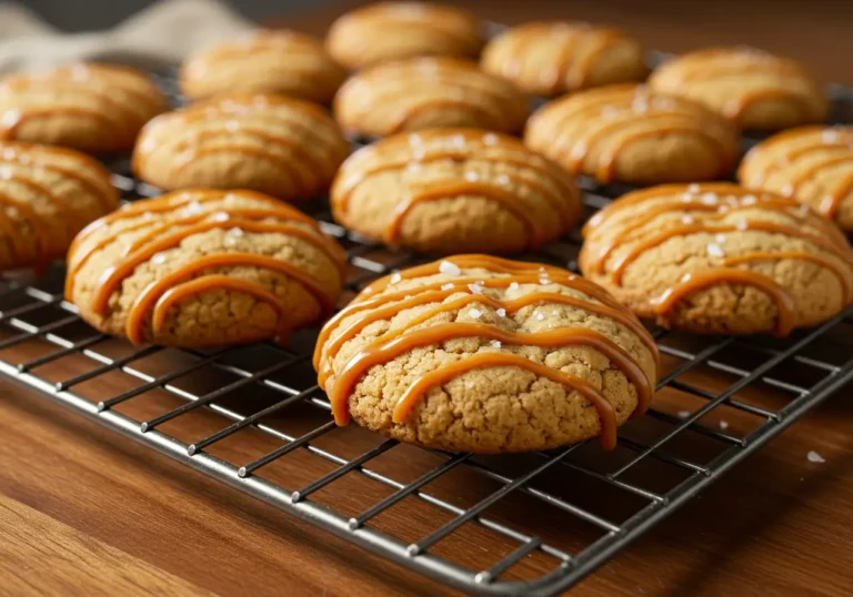 Perfect Salted Caramel Cheesecake Cookies 3 Salted Caramel Cheesecake Cookies
